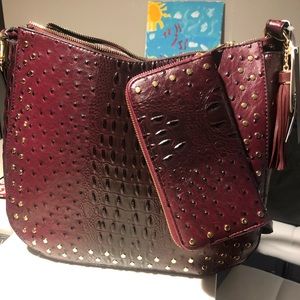 Gorgeous Le miel 2 in 1 burgundy